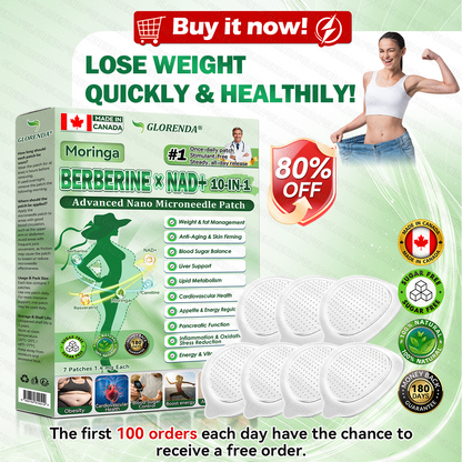 🇨🇦𝑶𝒇𝒇𝒊𝒄𝒊𝒂𝒍 𝑺𝒕𝒐𝒓𝒆  | 👩‍🔬✨𝐆𝑳𝑶𝗥𝗘𝗡𝘿𝘼® 𝙈𝒐𝒓𝒊𝒏𝒈𝗮 · 𝗕𝗲𝗿𝗯𝐞𝐫𝐢𝐧𝙚 × 𝙉𝑨𝑫+ 𝟏𝟎-𝙞𝙣-𝟏 𝘼𝒅𝒗𝒂𝒏𝒄𝒆𝐝 𝐍𝐚𝐧𝙤 𝙈𝙞𝙘𝙧𝙤𝙣𝒆𝒆𝒅𝒍𝐞 𝐏𝐚𝐭𝙘𝙝(𝐉𝐮𝐬𝐭 𝐨𝐧𝐜𝐞 𝐚 𝐝𝐚𝐲, 𝐯𝐢𝐬𝐢𝐛𝐥𝐞 𝐜𝐡𝐚𝐧𝐠𝐞𝐬 𝐢𝐧 𝟕 𝐝𝐚𝐲𝐬） ✅ 𝐅𝐨𝐫 𝐨𝐛𝐞𝐬𝐢𝐭𝐲,𝐝𝐢𝐚𝐛𝐞𝐭𝐞𝐬, 𝐬𝐥𝐞𝐞𝐩 𝐚𝐩𝐧𝐞𝐚, 𝐣𝐨𝐢𝐧𝐭 𝐢𝐬𝐬𝐮𝐞𝐬, 𝐚𝐧𝐝 𝐦𝐨𝐫𝐞